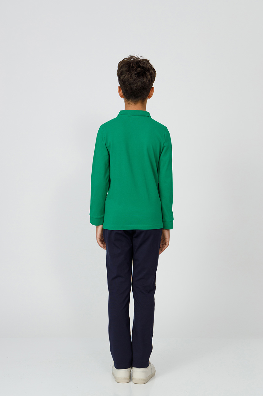 Tricou polo slim copii unisex 998